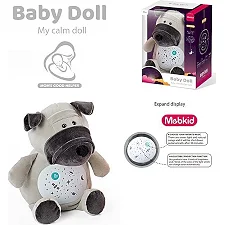 Ночник MBQ 661-7 A (18) “Мопс”, подсветка, мелодии, проектор, в коробке