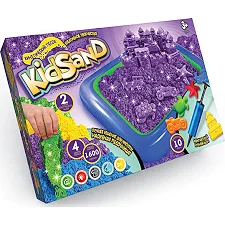 Комплект креативного творчества Кинетический песок KidSand KS-02-01U, 1600г