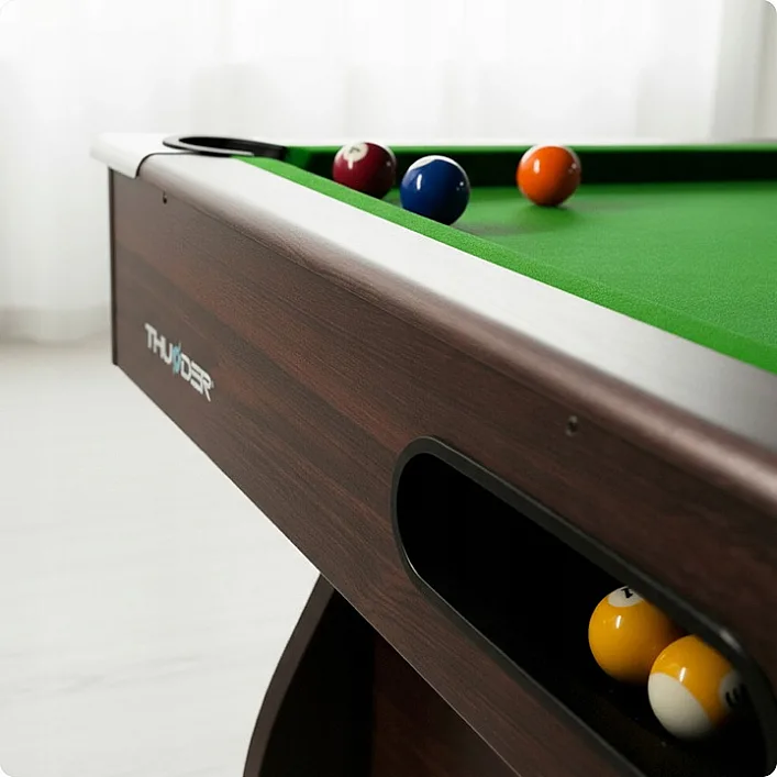 Більярдний стіл THUNDER BOLD-BROWN 9FT, 274 х 142 х 81 см