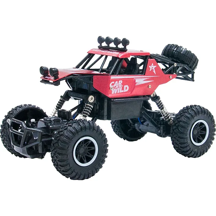 Автомобиль OFF-ROAD CRAWLER на р/к - CAR VS WILD (красный, акум. 3,6V, металл. корпус, 1:20) (Маш0517)