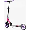 Самокат двухколесный "Best Scooter" SH-30610(4) "SHARK", с ручным тормозом, зажим руля, колеса PU - 20 см, 1 амортизатор, в коробке