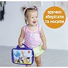 Дитяча м'яконабивна розвиваюча книжка "Тварини" МС 070301-03, 7 сторінок 42 тварини