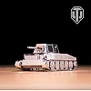 Коллекционная модель-конструктор Metal Time World of Tanks танк T67 (MT066)