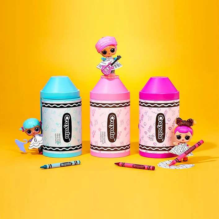 Набор с куклой L.O.L. SURPRISE! серии Crayola – цветочки (с аксессуарами) (Лял5057)