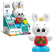 Музыкальная развивающая игрушка Очаровательные зверьки Kids Hits, KH11/002, "Зайка", на батарейке, огоньки, стихи, мелодии, фразы, песня, в короб. р. 15,8*21*7,7 см (Муз0966)