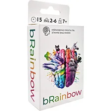 Карточная игра bRainbow FGS64, 60 карточек, на украинском языке