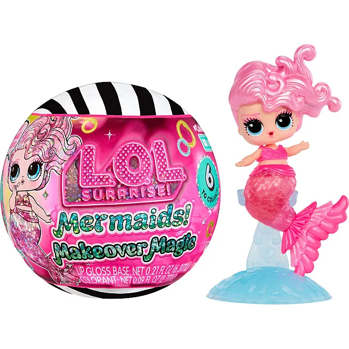 Ігровий набір з лялькою L.O.L. SURPRISE! серії "Mermaids! Makeover Magic" – МИЛІ РУСАЛОНЬКИ (в ас.)