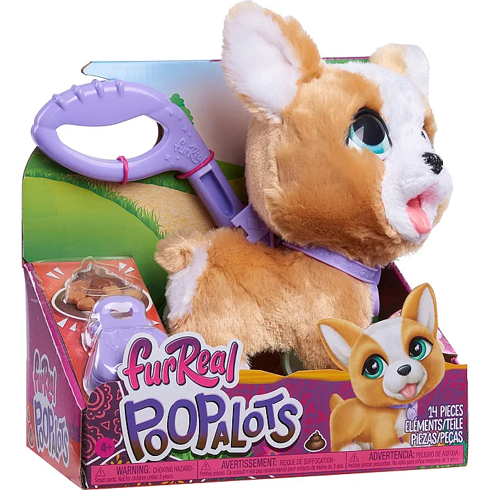 Интерактивная мягкая игрушка FURREAL серии "Poop-A-Lots" &ndash; 28057 КОРГИ (Мяг6945)