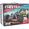 Дитяча машинка Ramiz CHEETAH 16201 на дистанційному керуванні, масштаб 1:16, чорно-зелена