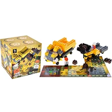 Конструктор "Block&Steps: Мегастроитель" + ходилка и мемори игра 3в1, 125дет. QB300-204 qbee (Кон3284)