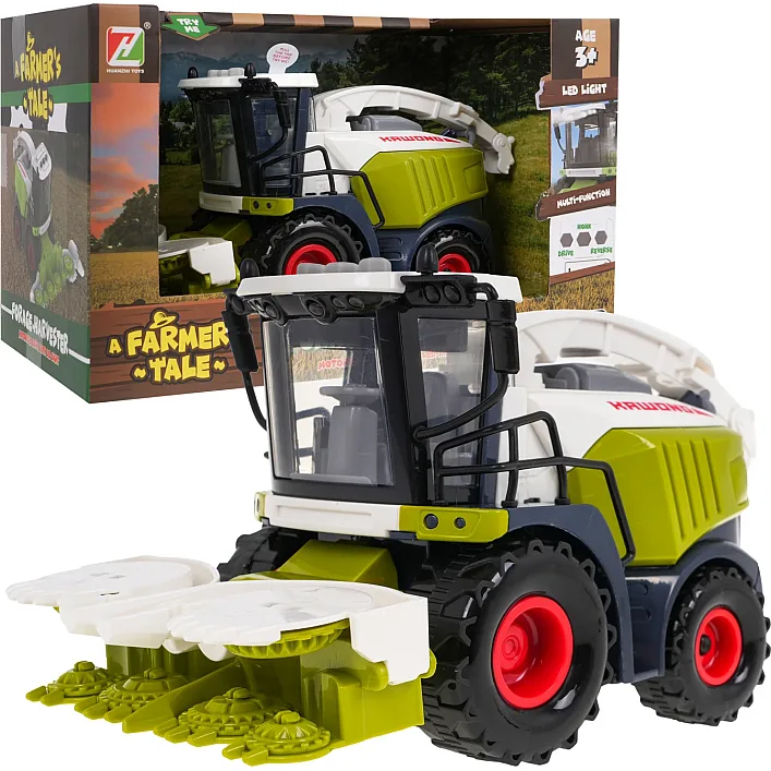Дитячий комбайн зі звуковими та світловими ефектами Huanzhi Toys ZAU.550-1C, зелений
