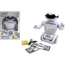 Копилка-сейф "Robot Piggy Bank" с кодом в коробке 6688-8 р.29*20*12см (Муз8686)