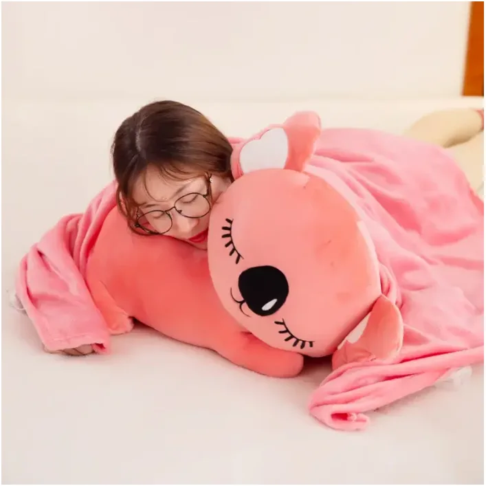 Детская мягкая игрушка "Коала" L1129(Pink) игрушка с пледом, размер 50 см