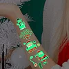 Набор временных тату "Рождество №2" kids-tatto-set10-2-christmass, светящиеся 12 х 7 см