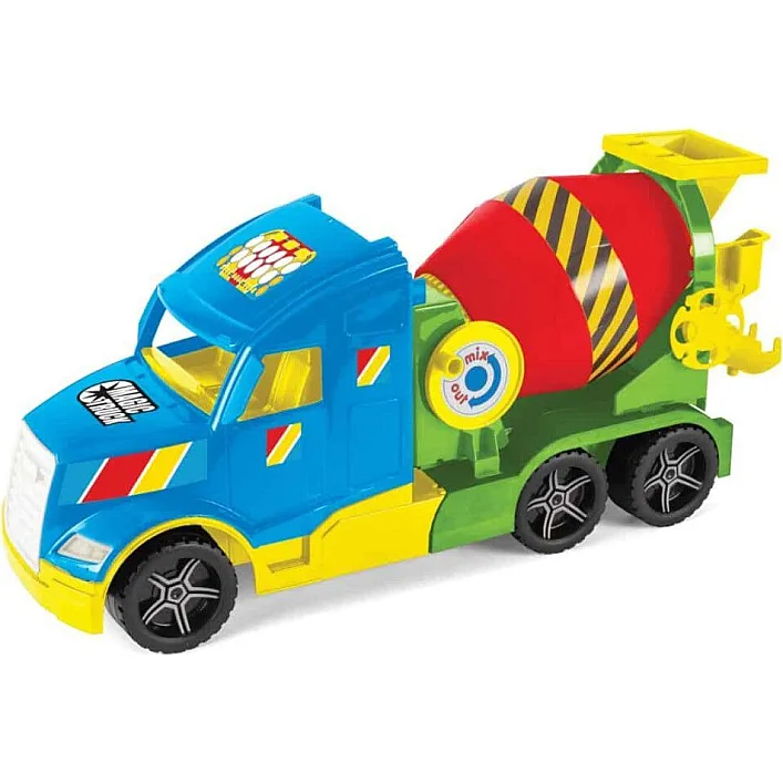 Пластикова машинка "Magic Truck Бетонозмішувач" 60 см