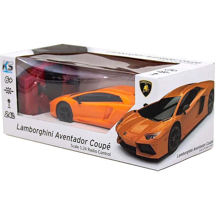 Автомобіль KS DRIVE на р/к - LAMBORGHINI AVENTADOR LP 700-4 (1:24, 2.4Ghz, оранжевий)