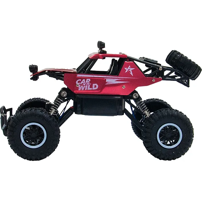 Автомобиль OFF-ROAD CRAWLER на р/к - CAR VS WILD (красный, акум. 3,6V, металл. корпус, 1:20) (Маш0517)