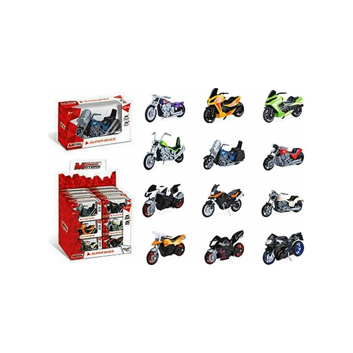 Мотоцикл Super Bikes Collection, Mondo, 1:24, в ассортименте, 1 шт., арт. 55012