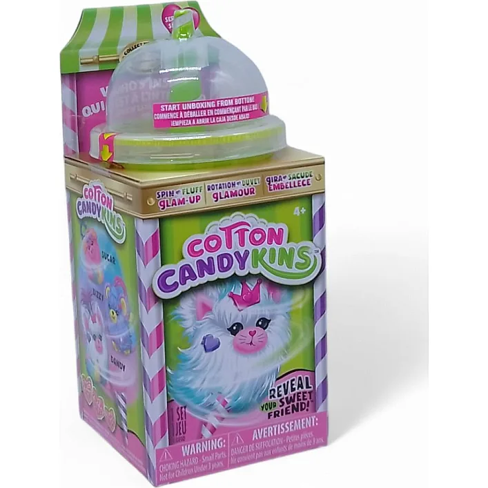 Мягкая игрушка-сюрприз "Cotton Candykins: Пушистый любимец", зеленый