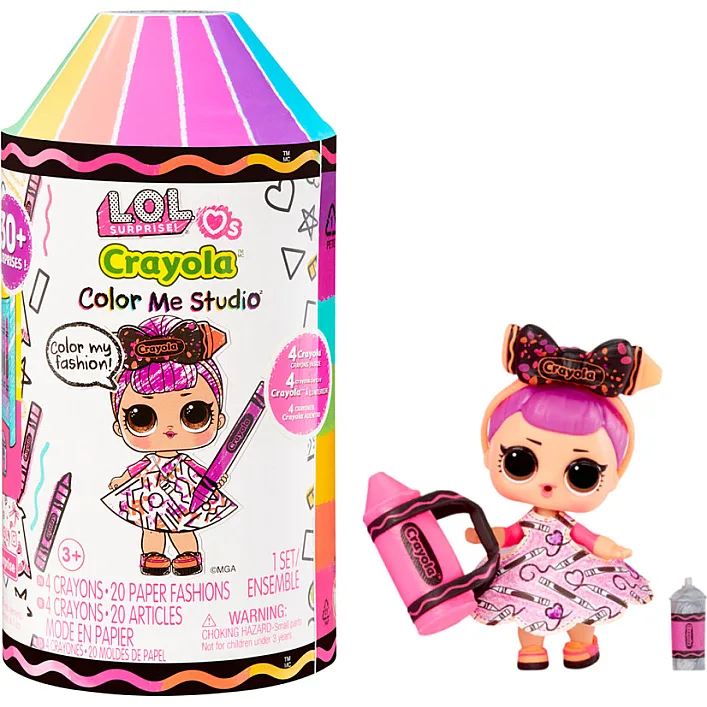 Набор с куклой L.O.L. SURPRISE! серии Crayola – цветочки (с аксессуарами) (Лял5057)