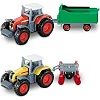 Автомодель Трактор с прицепом 1:72 (в ассортименте),Mondo (61005)