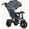 Велосипед 3-х цв. 8066 / 107-10 BestTrike "Perfetto" (1) поворотное сиденье, колеса резиновые надувные, корзина, фара музыкальная, USB, Bluetooth, в коробке
