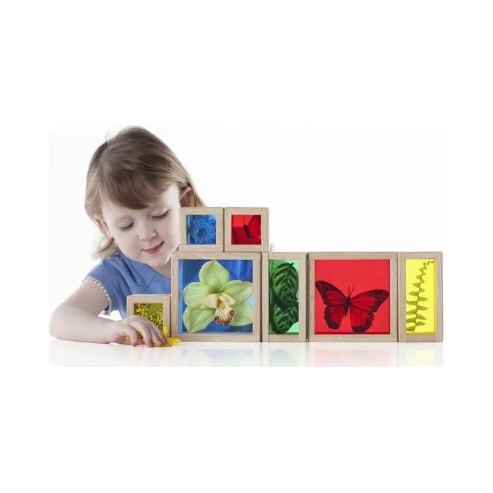 Набор Guidecraft Natural Play Сокровища в цветных ящиках (G3085)