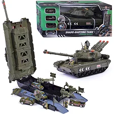 Танк с паркингом на батарейках в коробке XZ-697 (Маш3881)