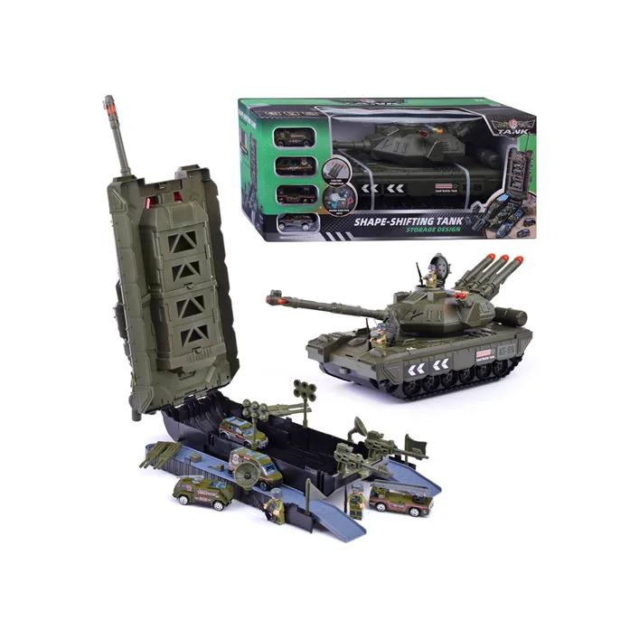 Танк с паркингом на батарейках в коробке XZ-697 (Маш3881)