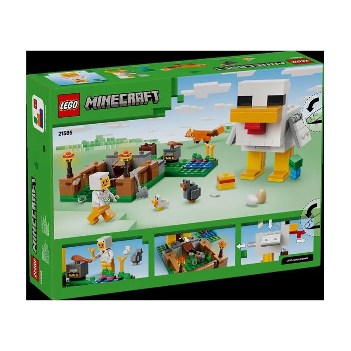 Конструктор LEGO Minecraft Куряча ферма 233 Деталі ( 21585 )