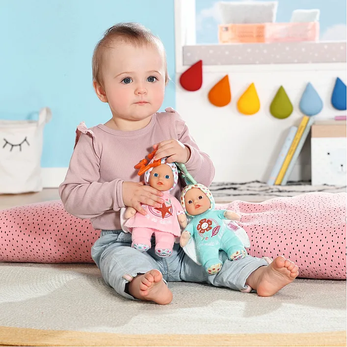Кукла BABY BORN серии "For babies" 832295-1 Голубой ангелочек 18 см (Лял6524)