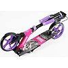 Самокат двухколесный "Best Scooter" SH-30610(4) "SHARK", с ручным тормозом, зажим руля, колеса PU - 20 см, 1 амортизатор, в коробке