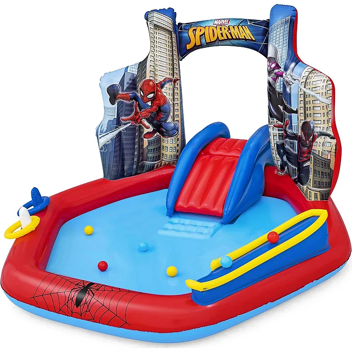 Надувная игровая площадка Bestway 98793 Человек-паук 211 x 206 x 127 см