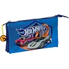 Пенал на три отделения Hot Wheels Sonny, Safta (53679)