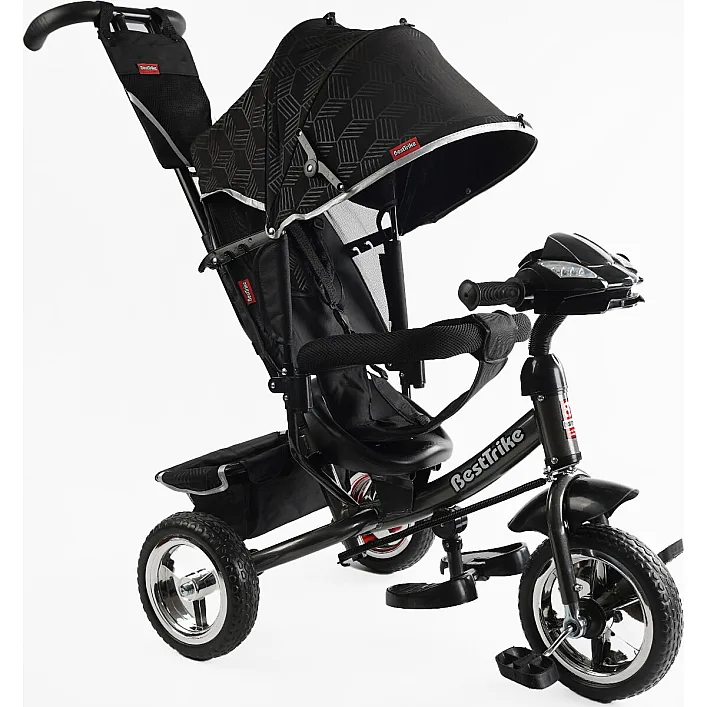 Велосипед 3-х колесный 6588 / 62-403 Best Trike (1) КОЛЕСО ПЕНА, d=25см переднее, d=20см задние, фара музыкальная, USB, Bluetooth, в коробке