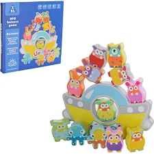 Деревянный балансир "Корабль" Bambi MD 1661 с фигурками животных