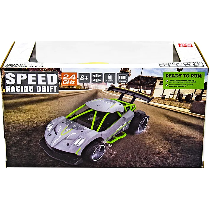 Автомобиль Speed racing drift на р/у – Aeolus (желтый, 1:16)