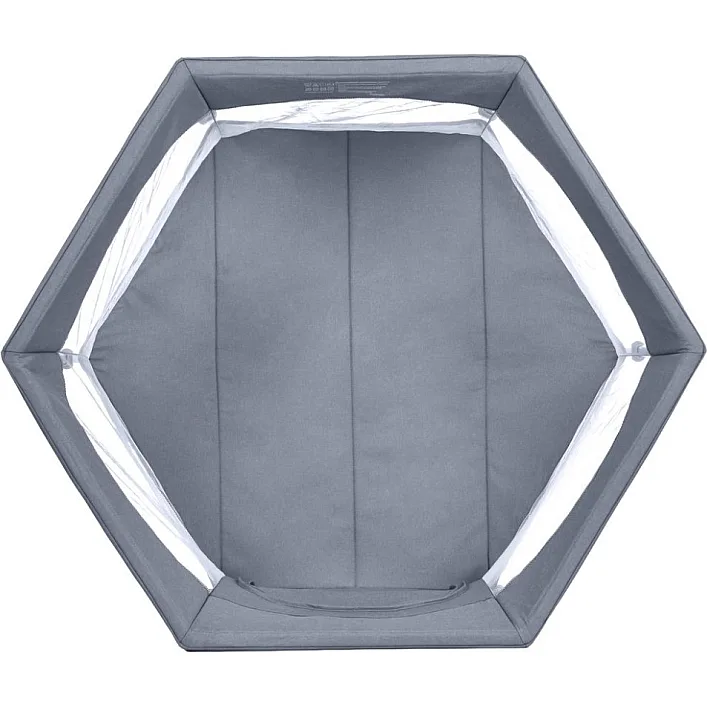 Дитячий манеж SWIFT 6 ME 1195 Gray 145х117х74 см