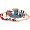 Игрушечная железная дорога Hape Штаб аварийной службы 55 эл. (E3736)