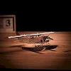 Колекційна модель-конструктор Metal Time Breeze Drifter Гідроплан механічний (MT003)