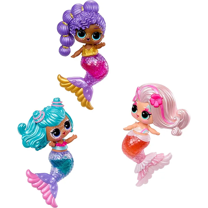 Ігровий набір з лялькою L.O.L. SURPRISE! серії "Mermaids! Makeover Magic" – МИЛІ РУСАЛОНЬКИ (в ас.)