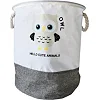 Кошик для іграшок та білизни "Hello cute animals Сова" MGZ-1006(Grey) 35 х 40 см
