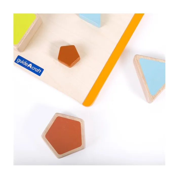 Рамка-вкладыш Guidecraft Manipulatives Фигуры (G6733)