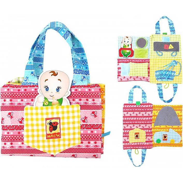 Мягкая развивающая игрушка "Сумочка"
