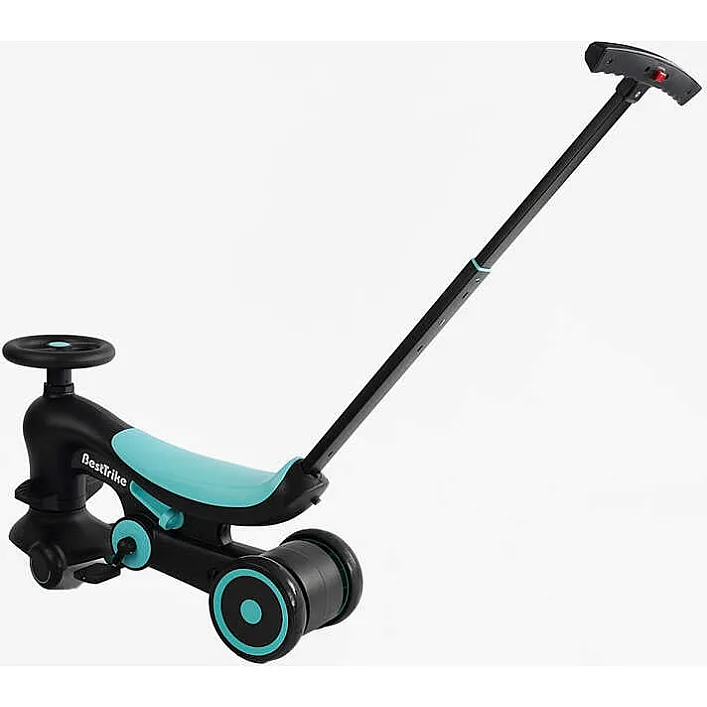 Велосипед-толокарь BST-8130 Best Trike (1) материал рамы нейлон, колеса PU, родительская ручка, в коробке