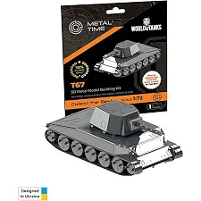 Коллекционная модель-конструктор Metal Time World of Tanks танк T67 (MT066)