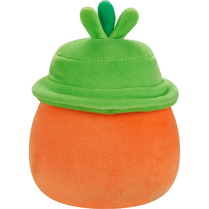 М'яка іграшка SQUISHMALLOWS - МОРКВИНКА КАРОЛІНА В КАПЕЛЮСІ (19 cm)