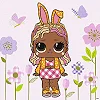 Картина за номерами – L.O.L. Surprise! Spring Bling BossBunny (30х40 см)