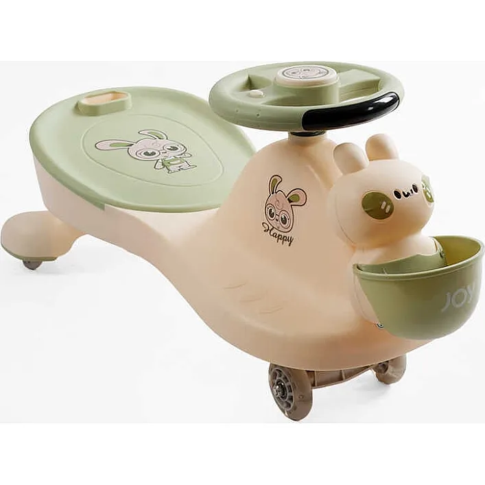 Каталка-толокарь JOY LD-396-58 (1) колеса PU со светом, музыка и свет, защитный бампер, родительская ручка, в коробке