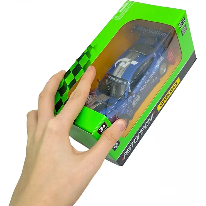 Машина мет. 1:32 BMW M6 GT3, батар., світло, звук, відкр. двері